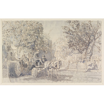 Drawing - The Mount, Hampstead Drawing - The Mount, Hampstead