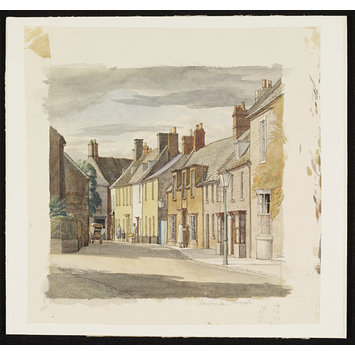 Watercolour - Chancery Lane, Thrapston Watercolour - Chancery Lane, Thrapston