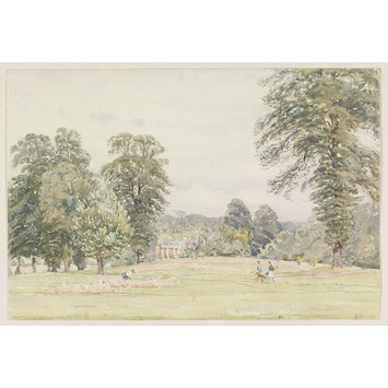Watercolour - Richmond Golf Club, Sudbrook Park Watercolour - Richmond Golf Club, Sudbrook Park