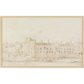 Drawing - Herstmonceux Castle, Gardner Street Drawing - Herstmonceux Castle, Gardner Street