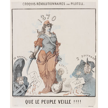 Print - Que Le Peuple Veille!!!! Print - Que Le Peuple Veille!!!!