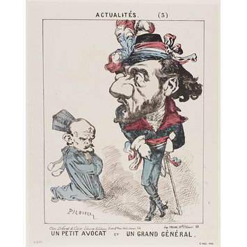 Print - Un Petit Avocat Et Un Grand Général Print - Un Petit Avocat Et Un Grand Général