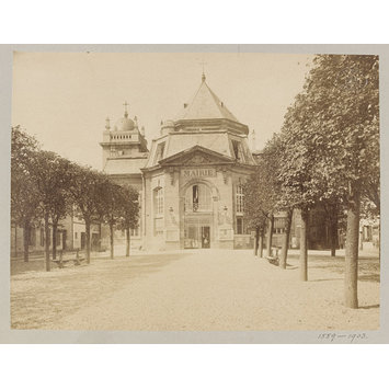 Photograph - Marie and Church, Choisy-le-Roi, near Paris, France Photograph - Marie and Church, Choisy-le-Roi, near Paris, France