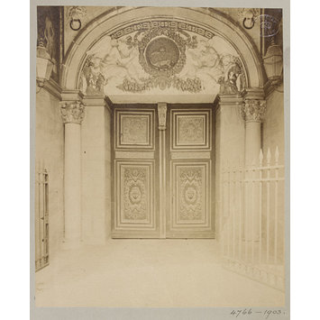 Photograph - Porte doree made by order of Francis I from design by Primaticcio, Fontainebleau, France Photograph - Porte doree made by order of Francis I from design by Primaticcio, Fontainebleau, France