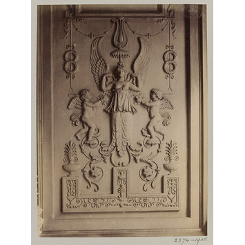 Photograph - Modelled decoration, Hôtel Gouthière, Paris, France Photograph - Modelled decoration, Hôtel Gouthière, Paris, France