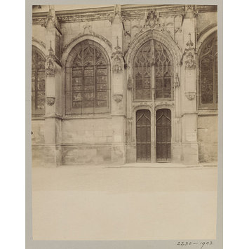 Photograph - Doorway, Church, Montmorency, France Photograph - Doorway, Church, Montmorency, France