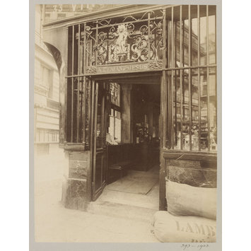 Photograph - Sign of a Shop, rue de Bourdonnais, Paris, France Photograph - Sign of a Shop, rue de Bourdonnais, Paris, France