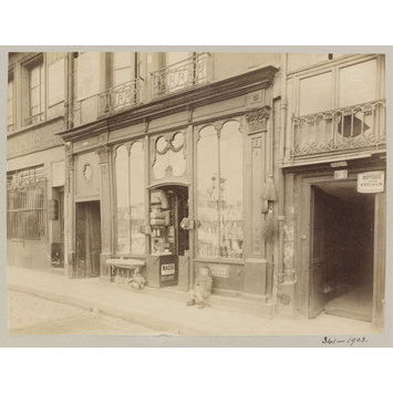 Photograph - Shop front, Quai Bourbon, Paris, France Photograph - Shop front, Quai Bourbon, Paris, France