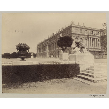 Photograph - Exterior view of Palace, Versailles, France Photograph - Exterior view of Palace, Versailles, France