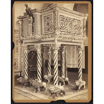 Photograph - Marble Pulpit in the Cathedral Amalfi Photograph - Marble Pulpit in the Cathedral Amalfi