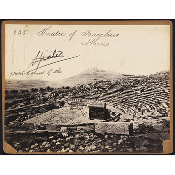 Photograph - Theatre of Bacchus Photograph - Theatre of Bacchus