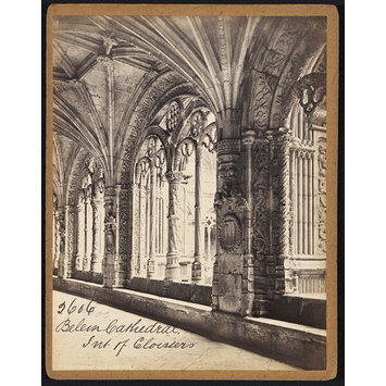 Photograph - Belem Cathedral. Int. of Cloisters Photograph - Belem Cathedral. Int. of Cloisters