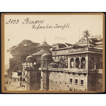 Photograph - Benares. Nepaulese Temple Photograph - Benares. Nepaulese Temple