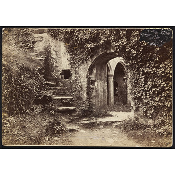 Photograph - Ent. to Guard Room. Berry Pomeroy Castle Photograph - Ent. to Guard Room. Berry Pomeroy Castle