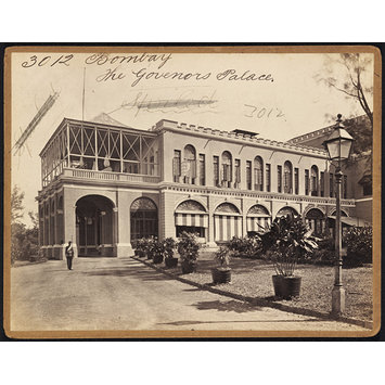 Photograph - Bombay. The Governors Palace Photograph - Bombay. The Governors Palace