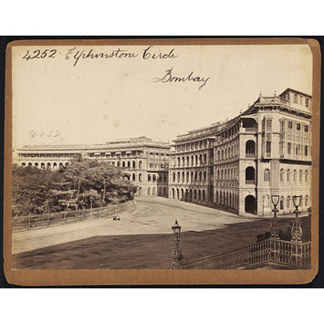 Photograph - Elphinstone Circle. Bombay Photograph - Elphinstone Circle. Bombay