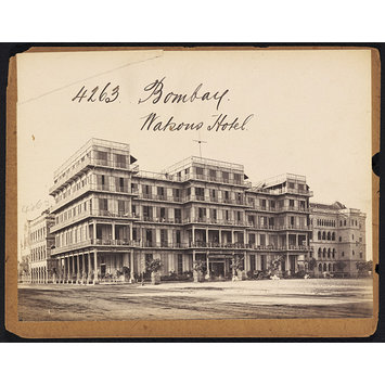 Photograph - Bombay. Watson's Hotel Photograph - Bombay. Watson's Hotel
