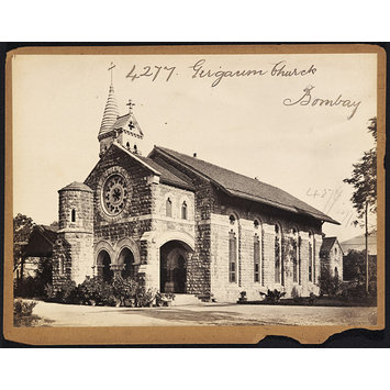 Photograph - Girgaum Church. Bombay Photograph - Girgaum Church. Bombay