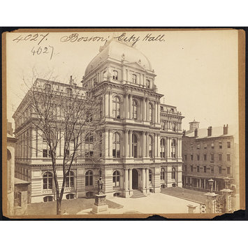 Photograph - Boston; City Hall Photograph - Boston; City Hall