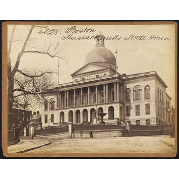 Photograph - Boston. Massachusetts State House Photograph - Boston. Massachusetts State House