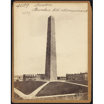 Photograph - Boston. Bunker Hill Monument Photograph - Boston. Bunker Hill Monument