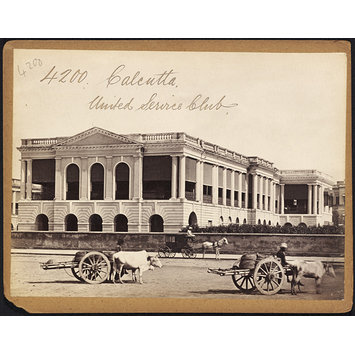 Photograph - Calcutta. United Service Club Photograph - Calcutta. United Service Club
