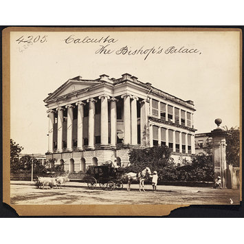 Photograph - Calcutta. The Bishop's Palace Photograph - Calcutta. The Bishop's Palace