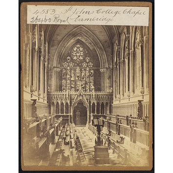 Photograph - St. John's College Chapel. Cambridge Photograph - St. John's College Chapel. Cambridge