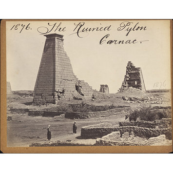 Photograph - The Ruined Pylon. Carnac Photograph - The Ruined Pylon. Carnac