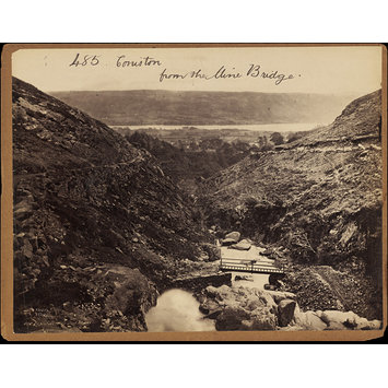 Photograph - Coniston from the Mine Bridge Photograph - Coniston from the Mine Bridge