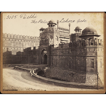 Photograph - Delhi. The Palace. Lahore Gate Photograph - Delhi. The Palace. Lahore Gate