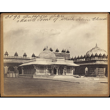 Photograph - Futtipore Sikri Marble Tomb of Sheik Selim Chrish Photograph - Futtipore Sikri Marble Tomb of Sheik Selim Chrish