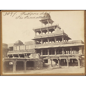 Photograph - Futtipore Sikri The Panch Mehal Photograph - Futtipore Sikri The Panch Mehal