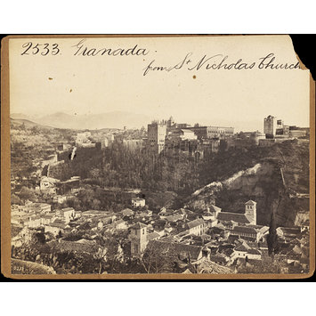 Photograph - Granada from St. Nicholas Church Photograph - Granada from St. Nicholas Church