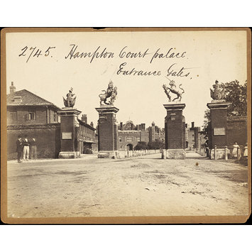 Photograph - Hampton Court Palace Entrance Gates Photograph - Hampton Court Palace Entrance Gates