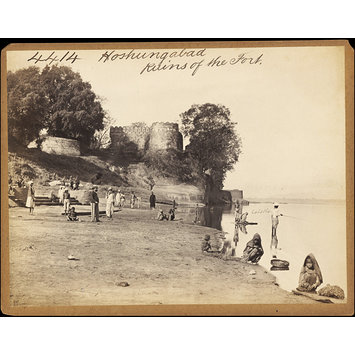 Photograph - Hoshungabad. Ruins of the Fort Photograph - Hoshungabad. Ruins of the Fort