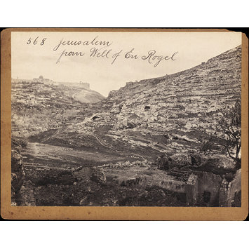Photograph - Jerusalem from Well of En Rogel Photograph - Jerusalem from Well of En Rogel