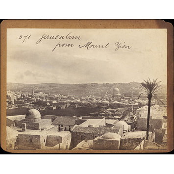 Photograph - Jerusalem from Mount Zion Photograph - Jerusalem from Mount Zion