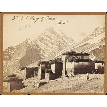 Photograph - Village of Karee. Spiti Photograph - Village of Karee. Spiti