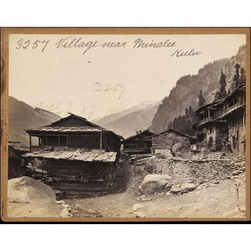 Photograph - Village near Minalee Kulu Photograph - Village near Minalee Kulu