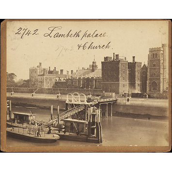 Photograph - Lambeth palace & Church Photograph - Lambeth palace & Church