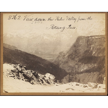 Photograph - View down the Kulu Valley from the Rotang Pass Photograph - View down the Kulu Valley from the Rotang Pass