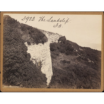 Photograph - The Landslip. I.W. Photograph - The Landslip. I.W.