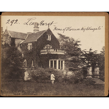 Photograph - Lea Hurst. 'Home of Florence Nightingale' Photograph - Lea Hurst. 'Home of Florence Nightingale'