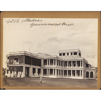Photograph - Madras. Government House Photograph - Madras. Government House