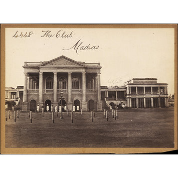 Photograph - The Club. Madras Photograph - The Club. Madras