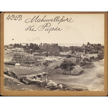 Photograph - Mahavellipore. The Pagoda Photograph - Mahavellipore. The Pagoda