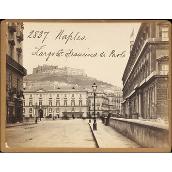 Photograph - Naples. Largo S. Francisca di Paola Photograph - Naples. Largo S. Francisca di Paola