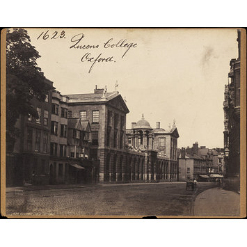 Photograph - Queens College. Oxford Photograph - Queens College. Oxford