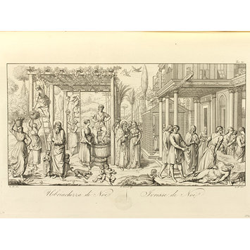 Print - Noah and his Family, and the drunkenness of Noah Print - Noah and his Family, and the drunkenness of Noah